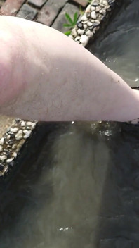 Washing Feet on the Beach in Horumersiel