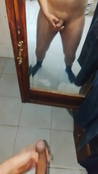 Naked Hard Mirror