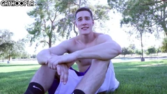 नया लंबा सॉकर जॉक Jay Bloomer