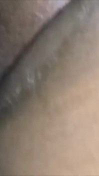 Squirting on His Big Black Hard Cock