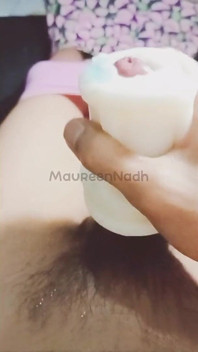 POV Shemale Masturbation