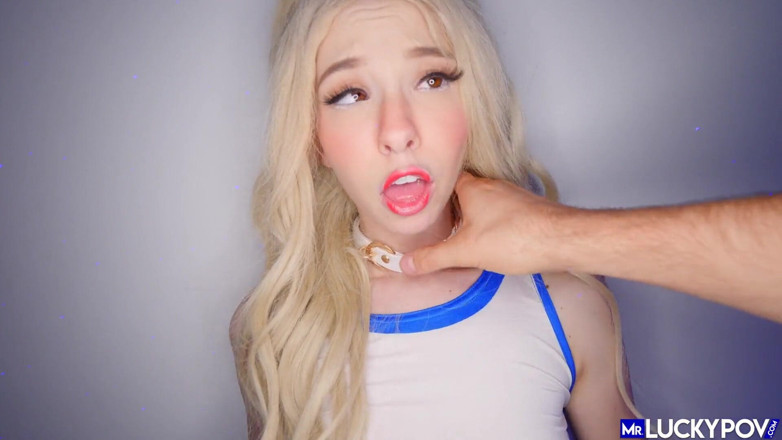 Mr.Lucky POV: Minik esnek sarışın Kenzie Reeves geniş esnedi