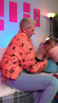 Stepmom and her femboy horny fox