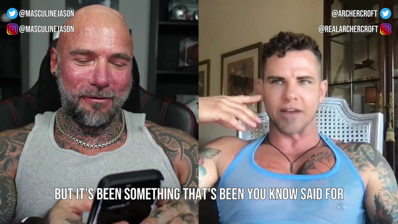 Raw and Uncensored with Masculine Jason: Porn Star Confessions - Archer Croft (episode 61)