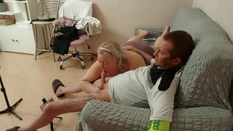 Zona901: Neighbor Swallows Cum After a Gentle Blowjob