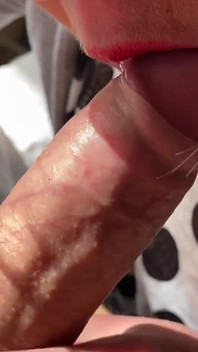 Red Lipstick Blow Job and Hand Post Cum