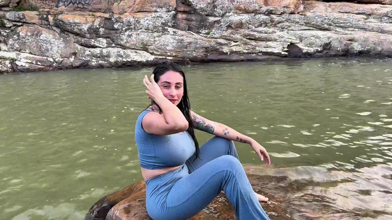 Jenifer Play: Sex in the River with My Boyfriend's Best Friend
