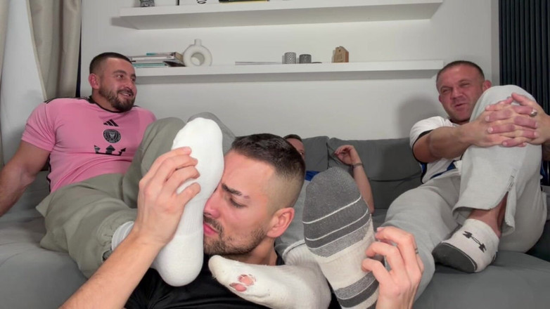 Troy White UK: Adorare de picioare, adulmecare de coaie și axilă și adorare de cur...