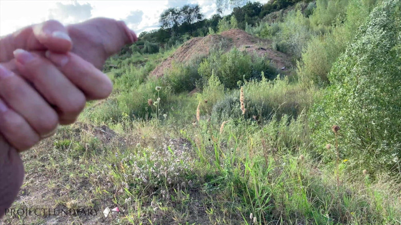 Projectsexdiary: Arriscada foda natural ao ar livre