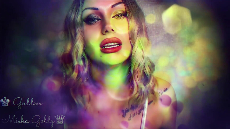 Goddess Misha Goldy: No pussy fuck! Just a strong ASMR brain fuck!