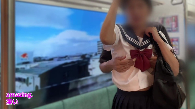 marutahub: [本来应该只是通勤，但是，]“我真的勃起了”我被她诱人的笑容所激动！
