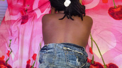 Jack Rick: 乌木明星 - 大乌木屁股在她的胖美女身上得到馅饼