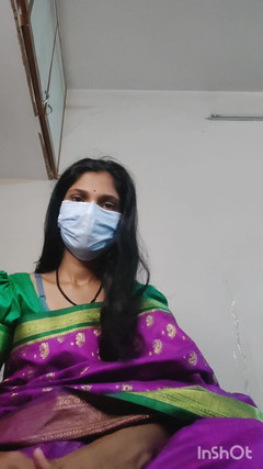 Desishycouple: 穿着粉色纱丽服的德西哥希瓦尼饥渴。完整视频。