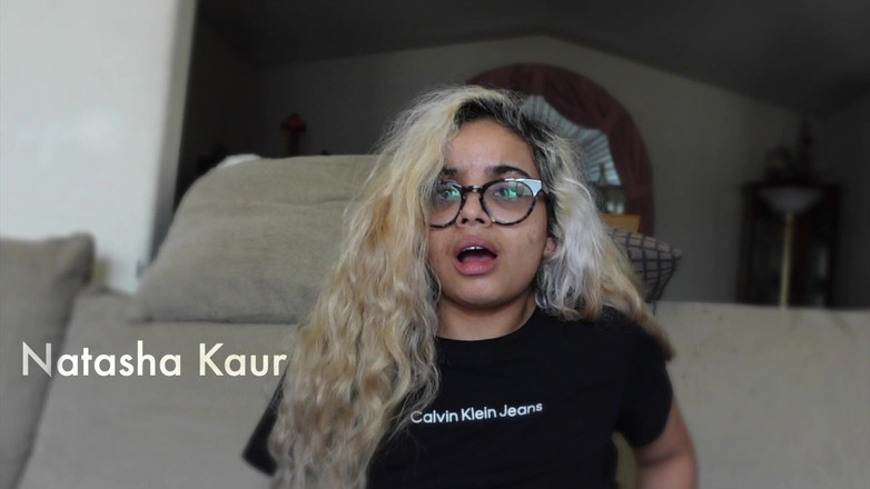 Natasha Kaur: Orgasmo vibratore e leccare sborra dalle mie ascelle pelose sudati