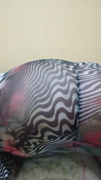 My Stepfather Saw My Thong and Pussy in Transparent Leggings
