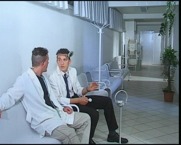 Hardcore German Club: This Slutty Nurse From Germany Got Pounded by Two Guys...