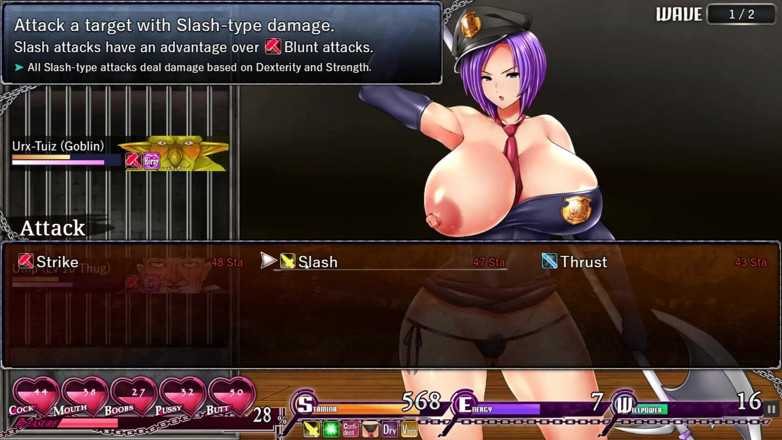 Cumming Gaming: Penjara Karryn diam-diam berjalan walaupun [permainan hentai rpg] ep.1 warden membantu...