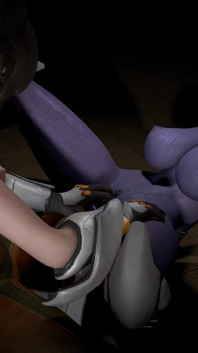 Widowmaker och Traser leker med dildon | Overwatch parodi