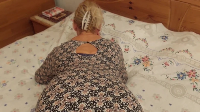 Selena701: Amateur Blonde Mature Wife Enjoys Half Clothed Sex