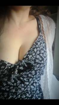 A Little Sundress and Some Cleavage