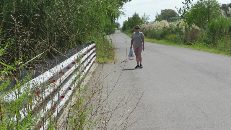 Milfcamsex: Patricia on the Bridge Over the Road