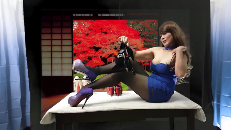 Asian Pussy Vision: I love my High Heels! And you will worship them!