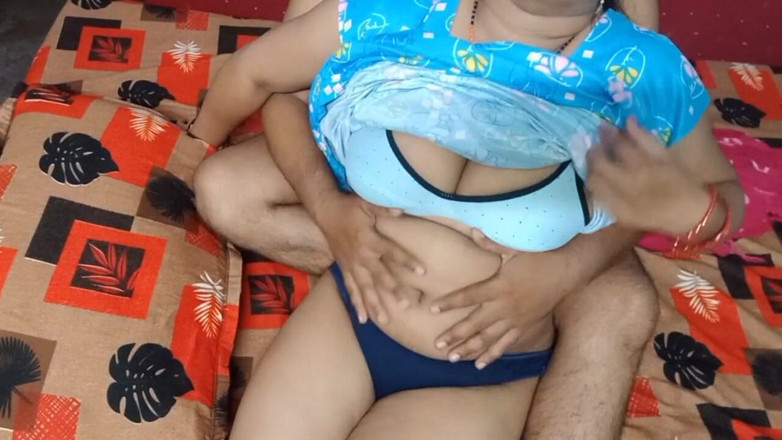 Rucku: Beautiful Bhabhi Sex in Maxi Dress.