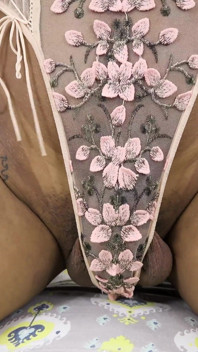 La trans naturale appesa ananda india gioca con il suo cazzo duro e i suoi giocattoli