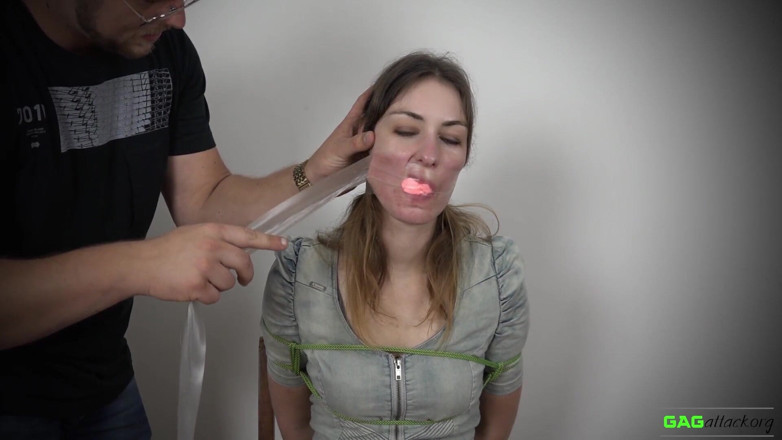 Gag Attack: Pearl- nastro in PVC imbavagliato