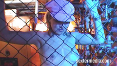 Sextermedia by Pete: Blonde slave Vanessa locked in the basement