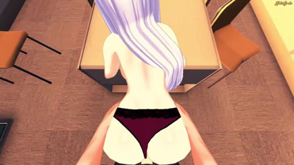 Hentai Smash: Rossweisse es follada en tu primer plano antes de ser...