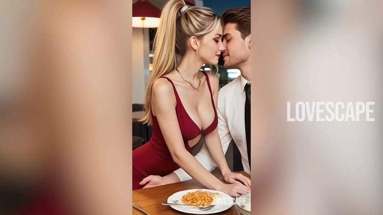 Lovescape: Sarışınla masum randevu tasmalı ve sürünen aşağılamayla bitiyor