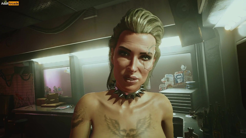 LewdArcade: Meredith Stout in All Sex Scenes Cyberpunk 2077 Skye Sex Scenes [18+] +...