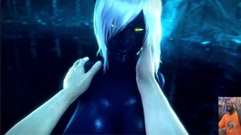 Thicc mignon gros cul chun-li se fait éjaculer dessus par une grosse bite noire, une elfe noire laiteuse le veut, Faye se fait baiser par la chatte chauve