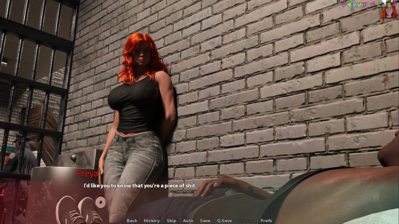 Porny Games: Судьба не разделит нас, поднимая фаллос - рыжая подруга покоряется большому черному члену 19