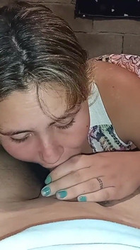 I Suck My Husband's Dick and I Have His Milk to Sleep Happy
