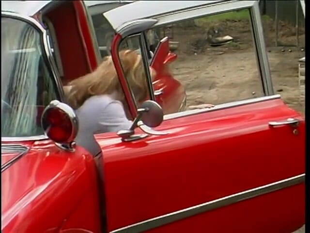 Super Babes: Horny blond with massive tits gets rough doggystyle pounding on...