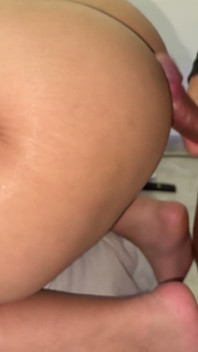 Stepmother Pleases Her Stepson and Lets Him Fuck Her Huge Ass.