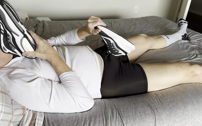 snkrluvr69: Hot Adidas Fun, Fuck, Sniff, Cum, Lick