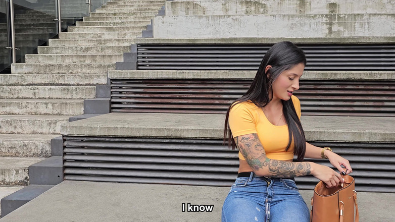 Salome Gil: Pagando a Sexy Latina MILF Con Un Delicioso Culo Para...