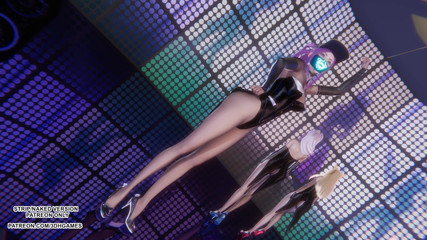 3D-Hentai Games: [mmd] Kara - Step (5p) Ahri Seraphine Akali Kaisa Evelynn Kpop Dance...