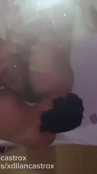 My Friend's Boyfriend Fucks Me Bareback in a Motel When His Boyfriend Is Studying He Cums in My Ass