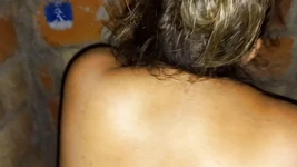 退役軍人とバスルームでファック