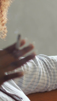 I Feel so Sexy Smoking! Being My Ashtray Is a Privilege... Open Big, Say Ahhhhh to Mommy!