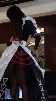 Cosplayer with Pure Image Reveals Secret Side, Post-event Mood Turns Into Intimate Secret Encounter