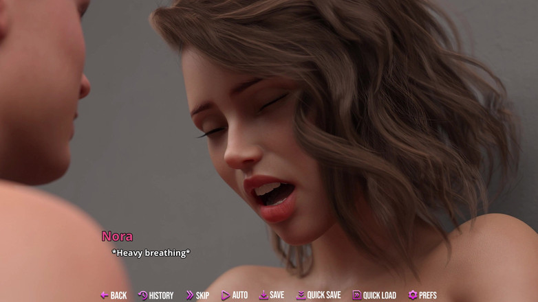 3D cartoon porn: College Kings 142 - Alex Lifts Nora and Fucks Her Hard Against...