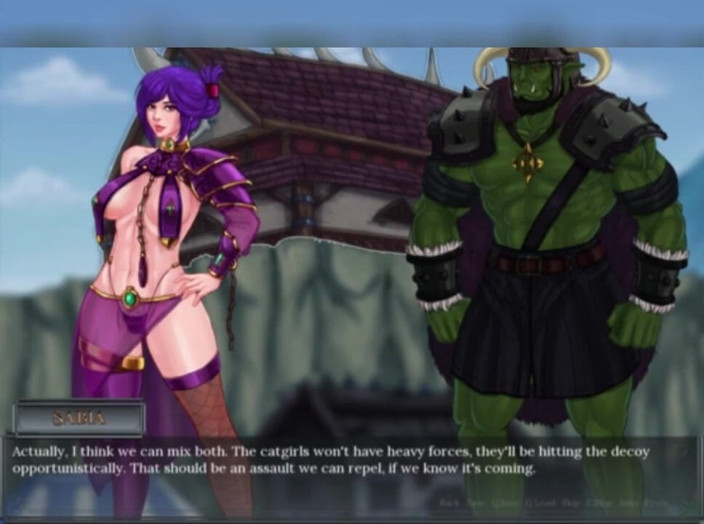 3DXXXTEEN2 Cartoon: Sabia enslaves the catgirls. 3D porn cartoon sex
