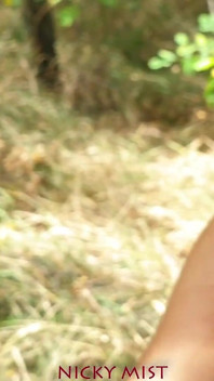 Hari yang menyenangkan menelan air maninya - close up