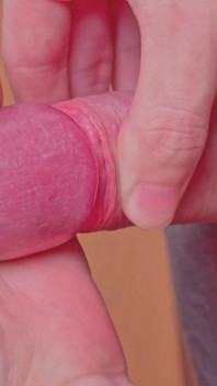 Japanese Teen Ejaculates Into Palm of Hand
