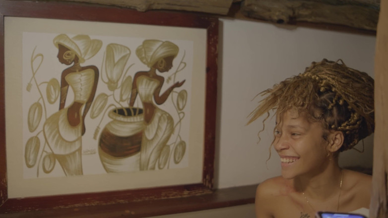 Alex Goes: Sex intens la duș cu negresă latino